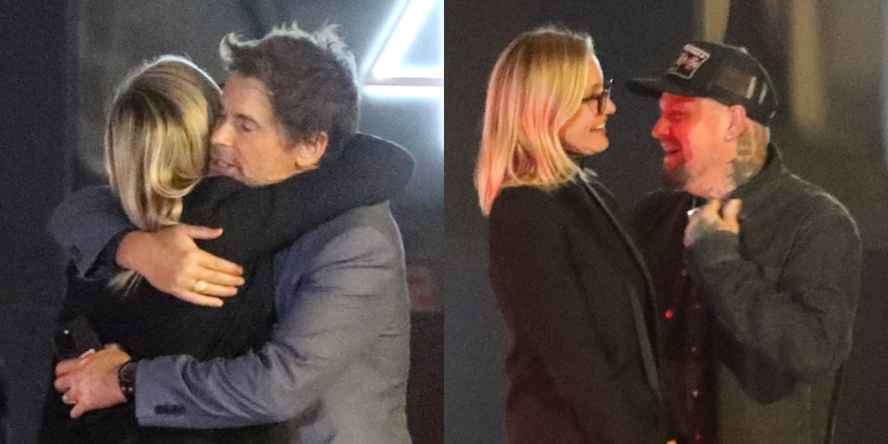 'Sex Tape' Co-Stars Cameron Diaz & Rob Lowe Reunite, Go On Double Date With Their Spouses | Benji Madden, Cameron Diaz, Rob Lowe, Sheryl Berkoff - Vimarsana News