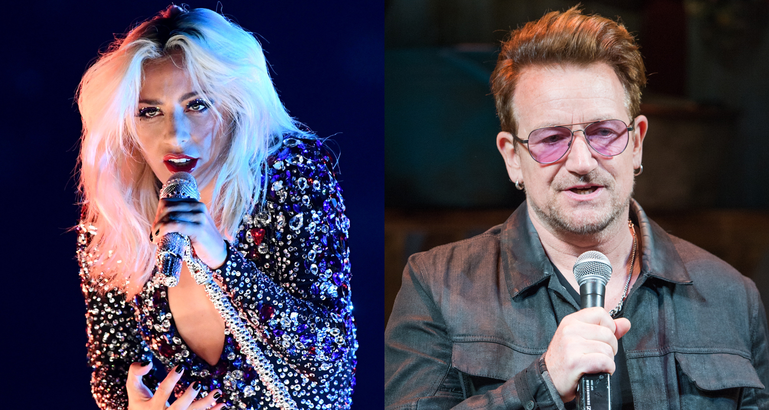 Lady Gaga Performs ‘Shallow’ with U2 During Surprise Appearance at Las Vegas’ The Sphere!