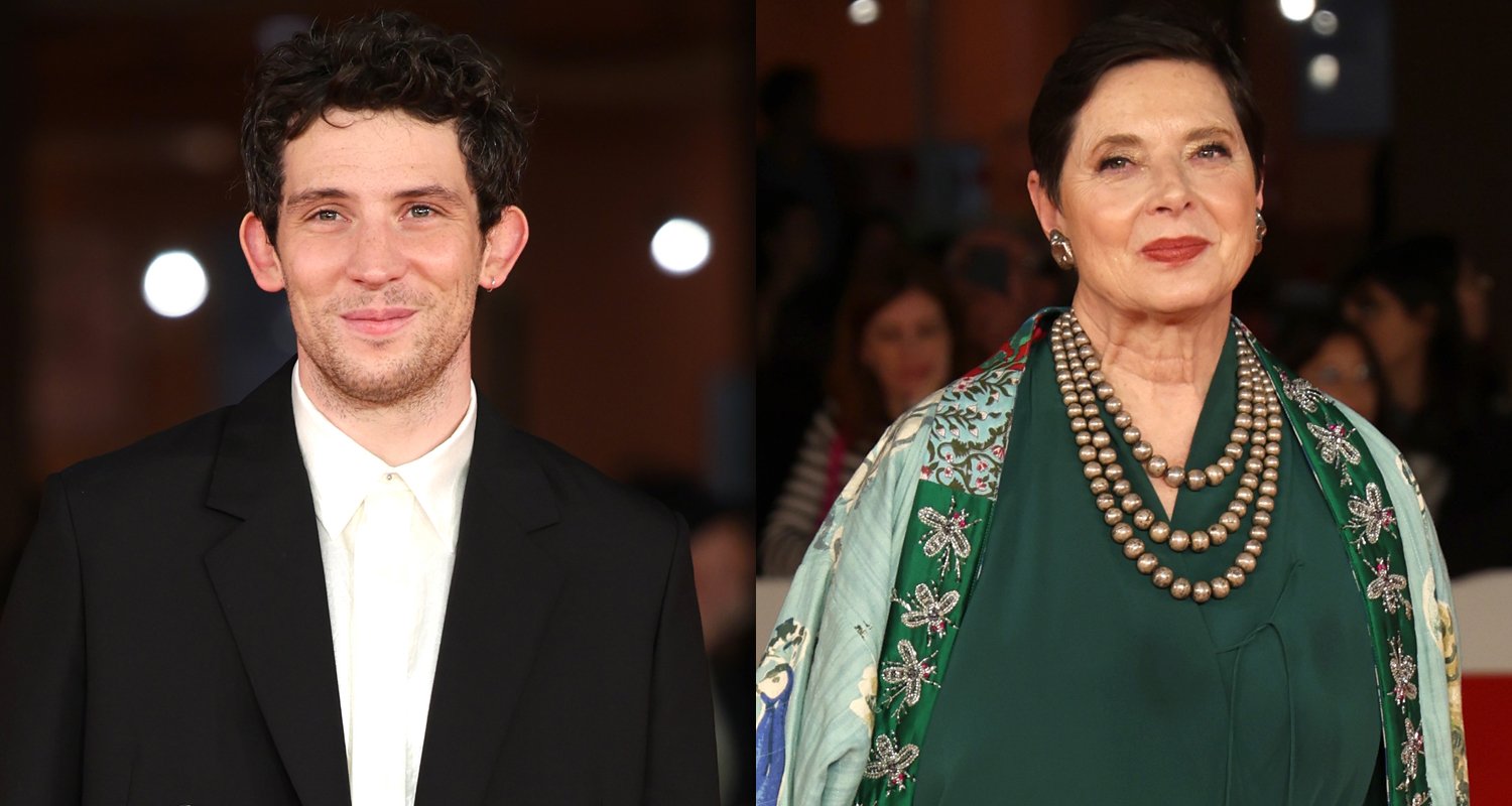 Josh O’Connor & Isabella Rossellini Promote New Movie ‘La Chimera’ at Rome Film Festival 2023