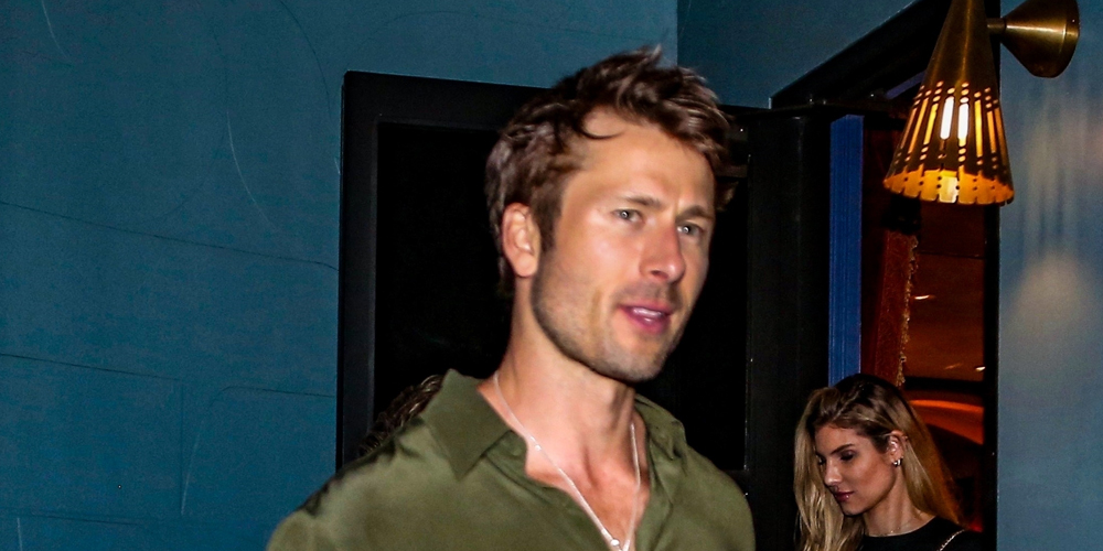 Glen Powell Celebrates 35th Birthday With Celeb Friends at the Fleur