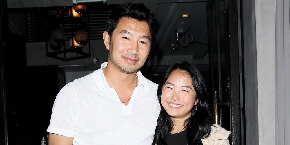 Simu Liu & Girlfriend Allison Hsu Enjoy Dinner With Friends in LA!