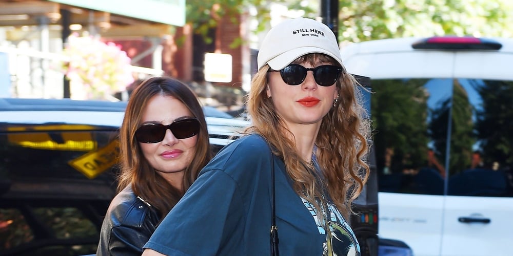 Taylor Swift Hangs Out With Miles Teller’s Wife Keleigh Sperry at Recording Studio Amid Travis Kelce Rumors