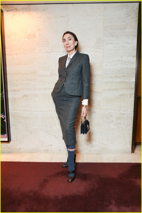 Anh Duong at the Thom Browne party