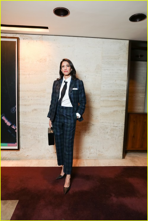 Huma Abedin at the Thom Browne party