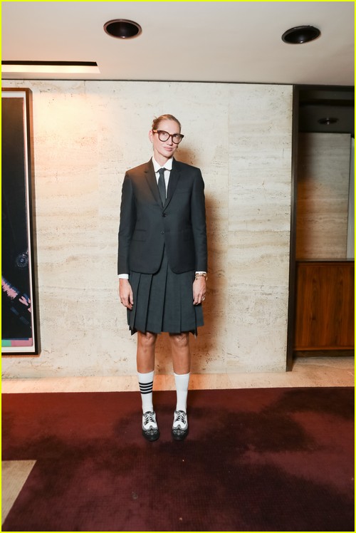 Jenna Lyons at the Thom Browne party