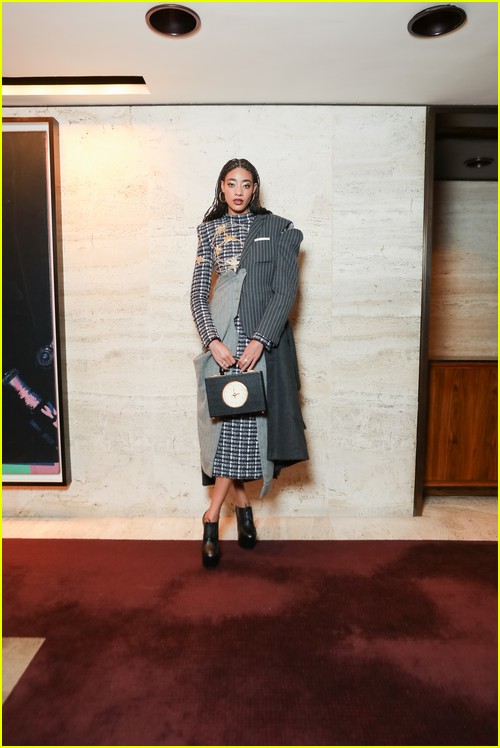 Reign Judge at the Thom Browne party
