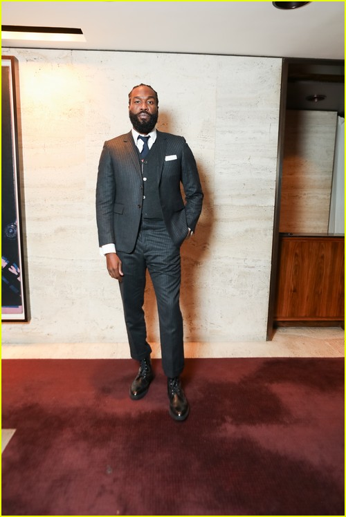 Yahya Abdul-Mateen II at the Thom Browne party