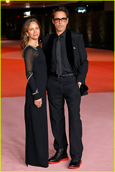 Robert Downey Jr and Susan Downey at the Academy Museum Gala 2023