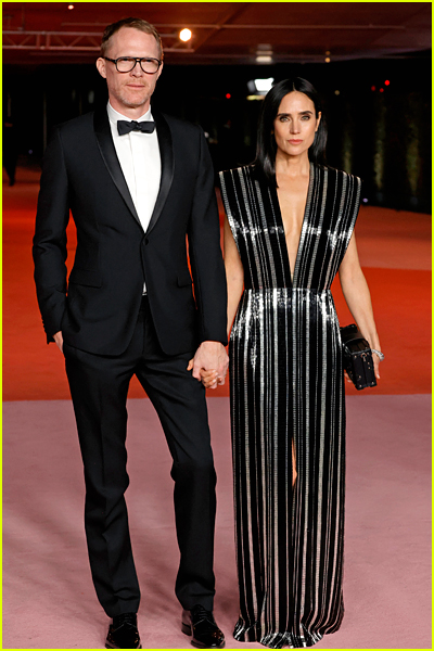 Paul Bettany and Jennifer Connelly at the Academy Museum Gala 2023