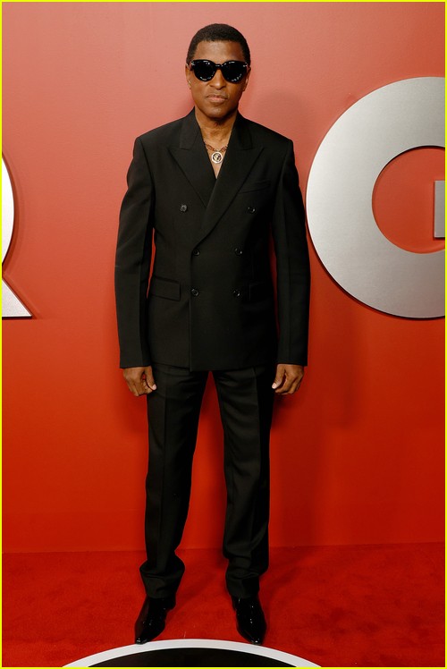 Babyface at the GQ party