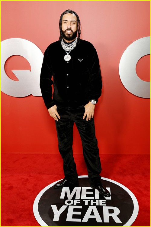 French Montana at the GQ party