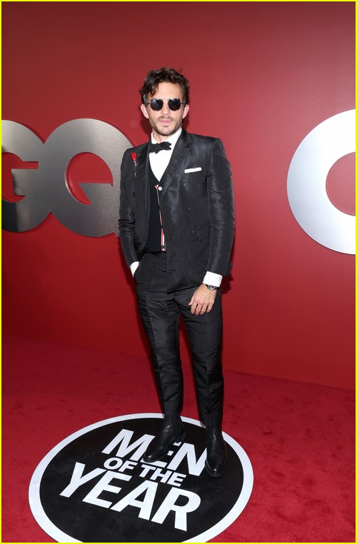 Jonathan Bailey at the GQ party