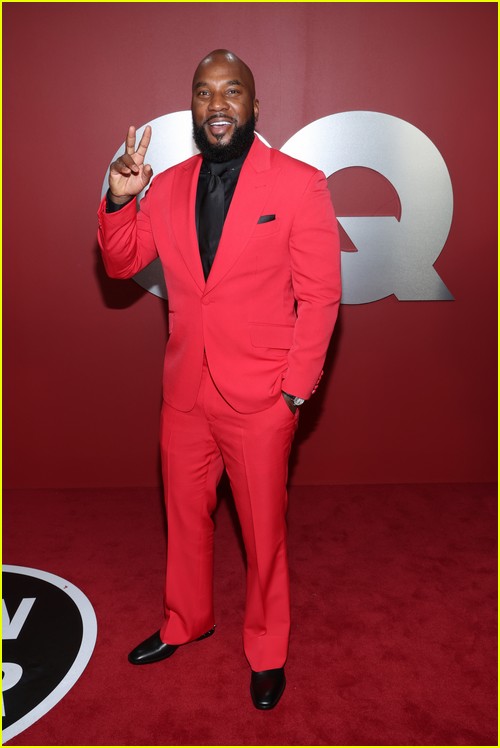 Jeezy at the GQ party