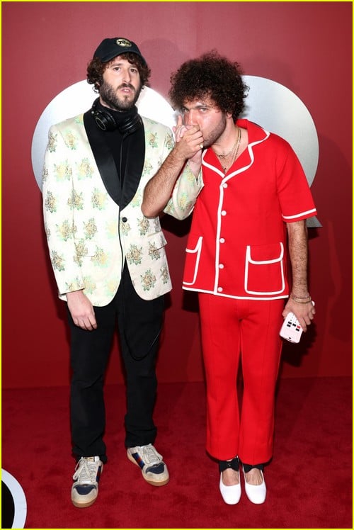 Lil Dicky, Benny Blanco at the GQ party