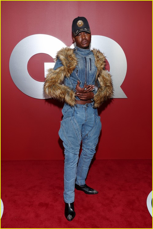 Ashton Sanders at the GQ party