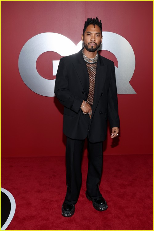 Miguel at the GQ party