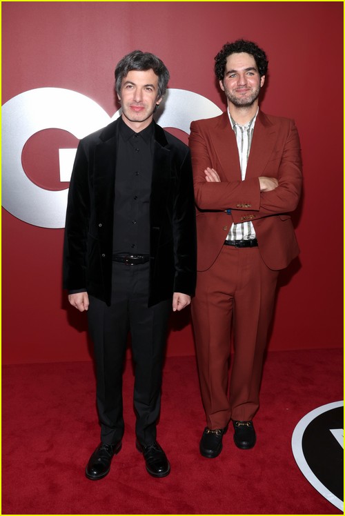 Nathan Fielder, Benny Safdie at the GQ party