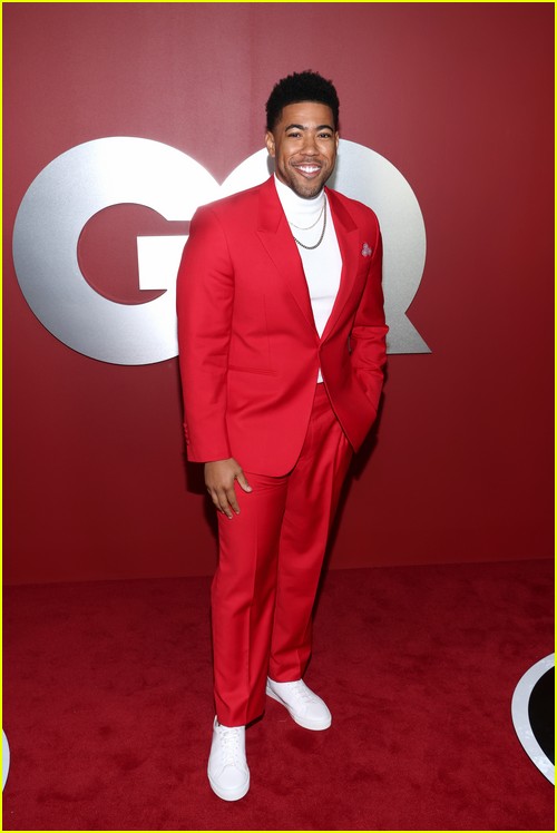 Kevin Miles aka Jake From State Farm at the GQ party