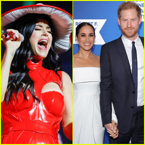 Prince Harry & Meghan Markle Attend Katy Perry's Vegas Show Following Her Coronation Performance