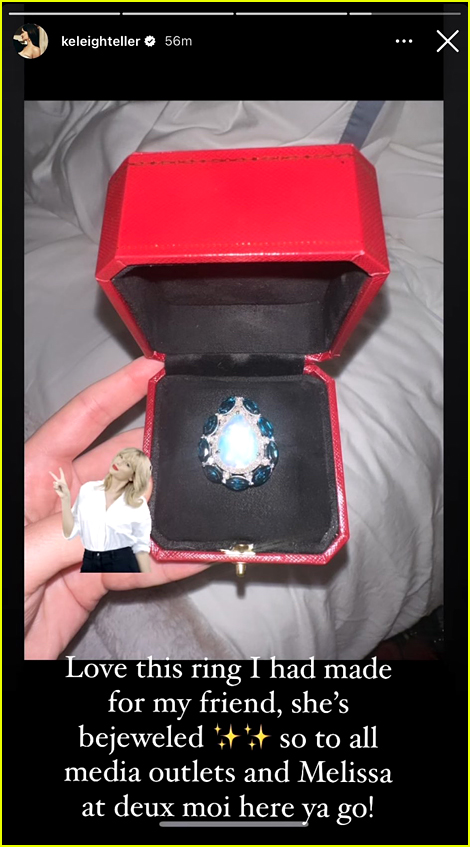 Keleigh Teller buys Taylor Swift a ring