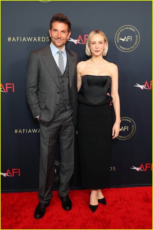 Maestro’s Bradley Cooper and Carey Mulligan at the AFI Awards