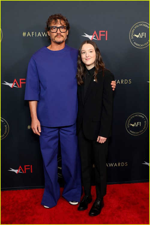 The Last of Us’ Pedro Pascal and Bella Ramsey at the AFI Awards