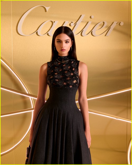 Deva Cassel at the Cartier event