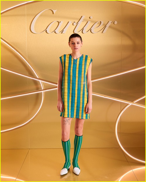 Emma Corrin at the Cartier event