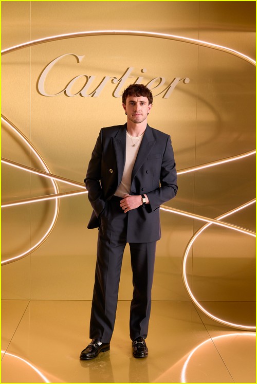 Paul Mescal at the Cartier event