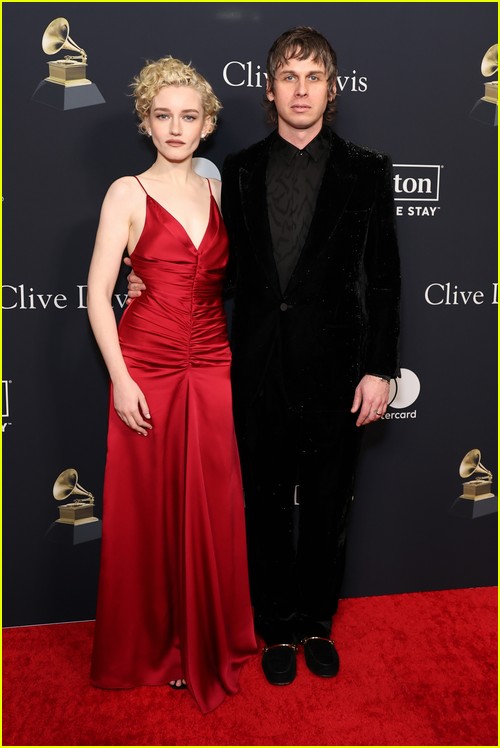 Julia Garner and Mark Foster at the Clive Davis Party