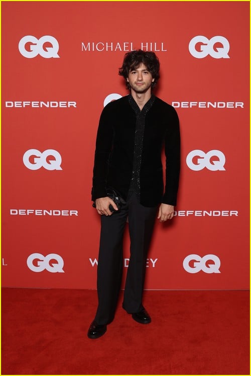 Alex Fitzalan at the GQ Men of the Year Australia Awards