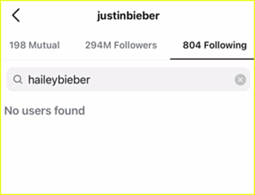 Instagram screen grab