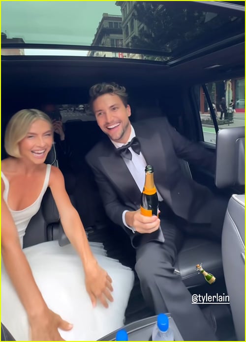 Julianne Hough and Tyler Lain