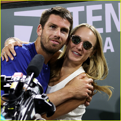 Cameron Norrie and girlfriend Louise Jacobi