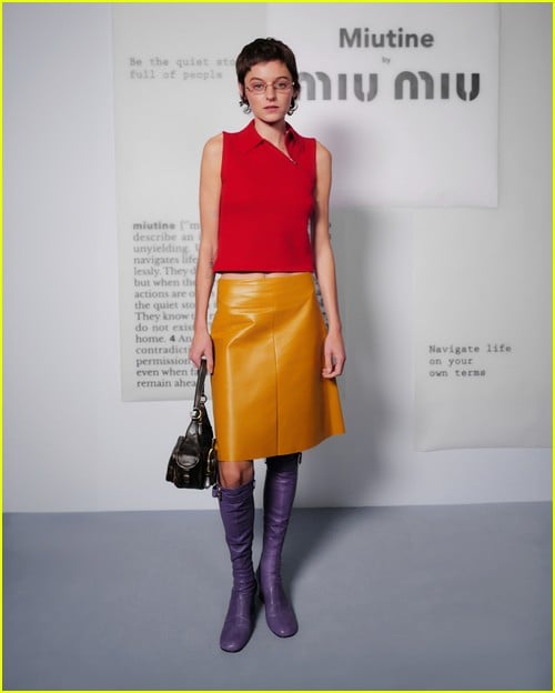 Attendees of Miu Miu Miutine event