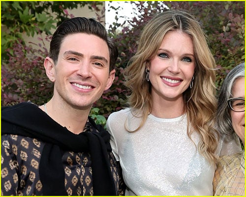 Meghann Fahy and Stephen Simbari