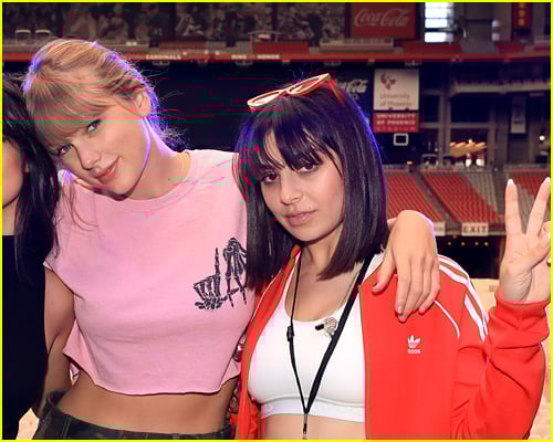 Charli XCX and Taylor Swift