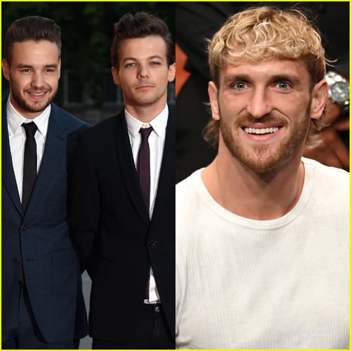 Liam Payne, Louis Tomlinson, Logan Paul image