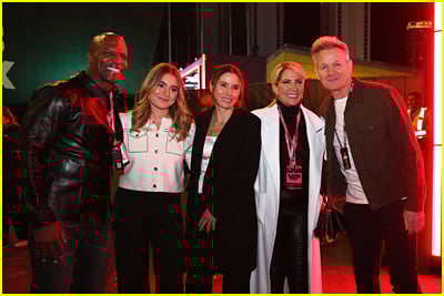 Celebridades en el Gran Premio de Las Vegas