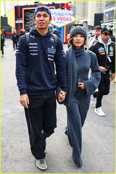 Celebridades en el Gran Premio de Las Vegas