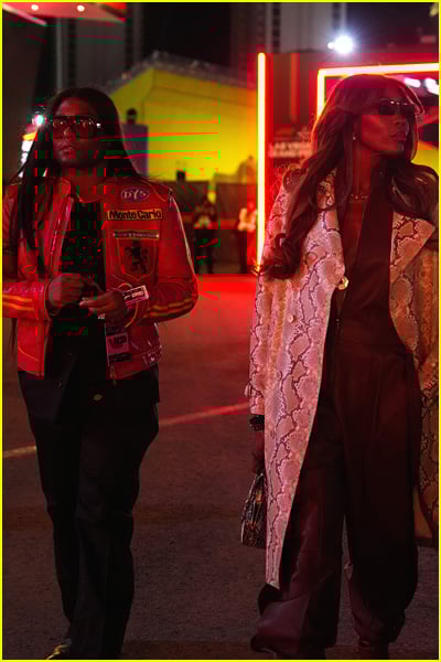 Celebridades en el Gran Premio de Las Vegas