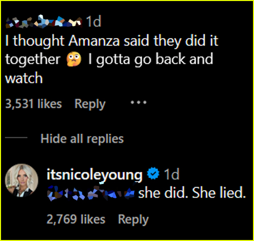 Nicole Young Instagram Screen Grab