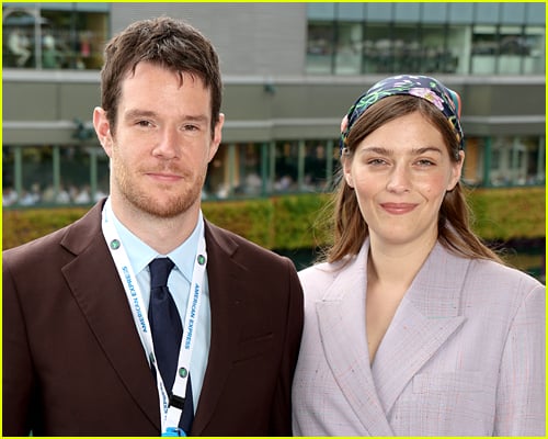 Connor Swindells and Amber Anderson