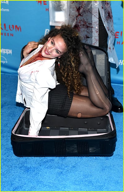 celebridades na festa de Halloween de Heidi Klum