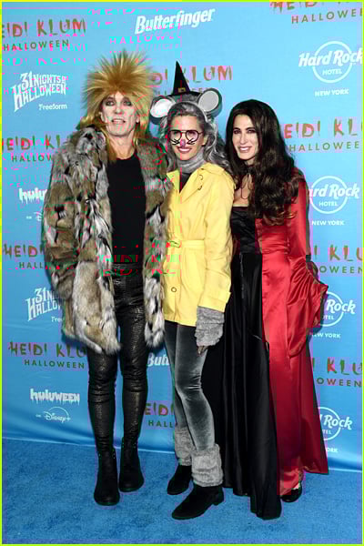 celebridades na festa de Halloween de Heidi Klum
