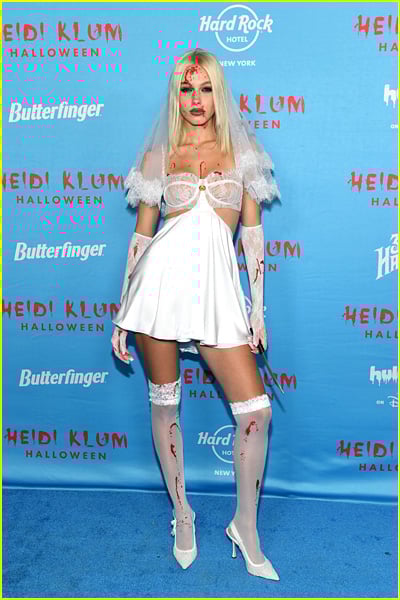 celebridades na festa de Halloween de Heidi Klum
