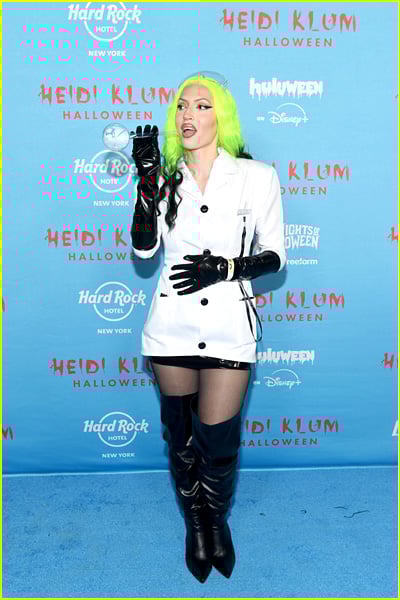 celebridades na festa de Halloween de Heidi Klum