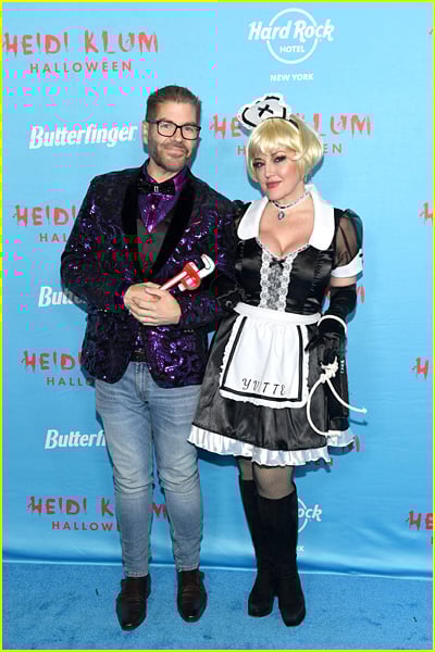 celebridades na festa de Halloween de Heidi Klum