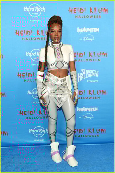 celebridades na festa de Halloween de Heidi Klum