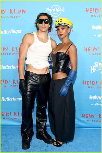 celebridades na festa de Halloween de Heidi Klum